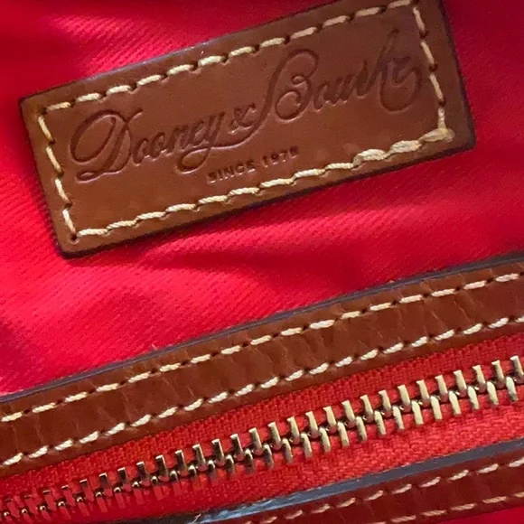 Dooney and Bourke suede satchel - Picture 9 of 12